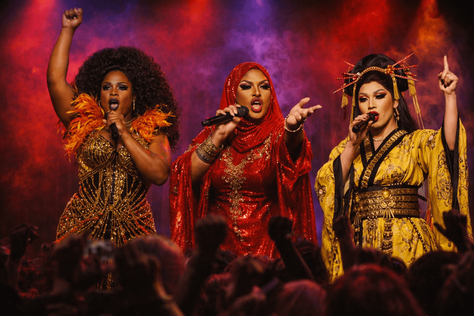 Drag queen racisées