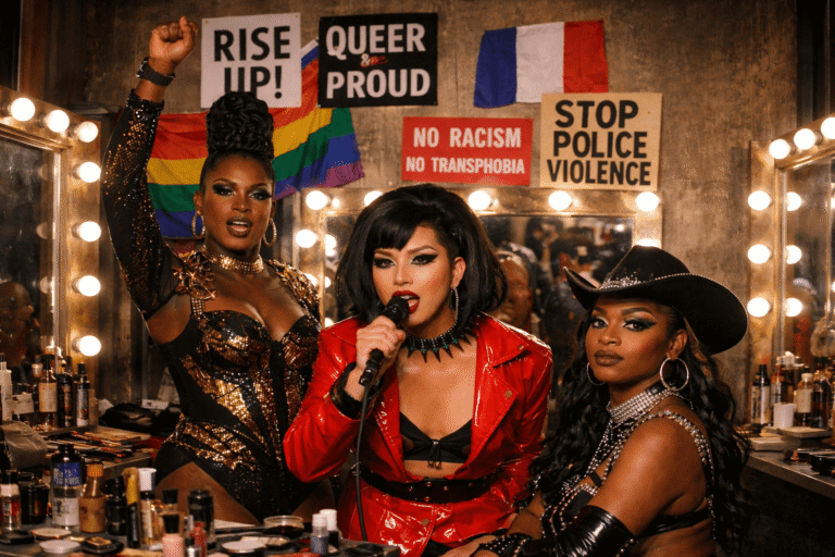 Drag queen racisées