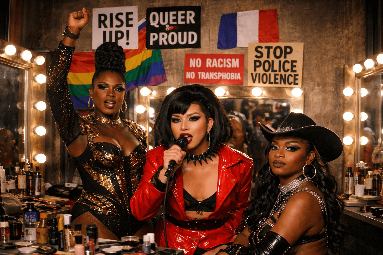 Drag queen racisées