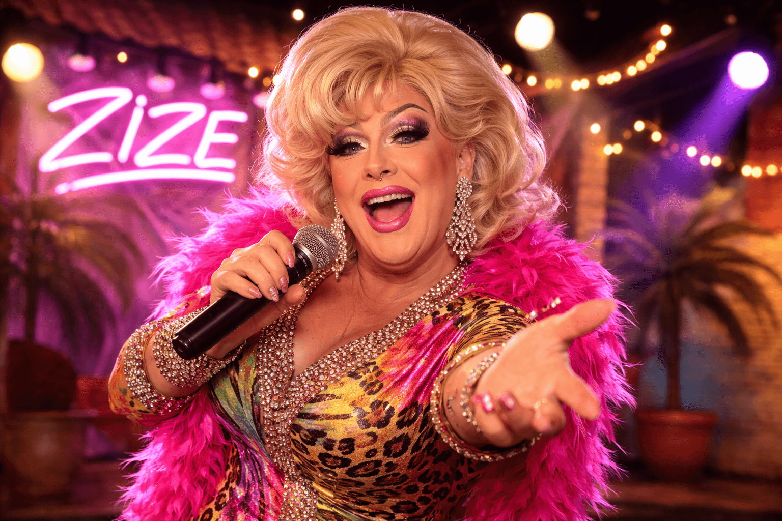 L'artise zize Dupanier, drag queen