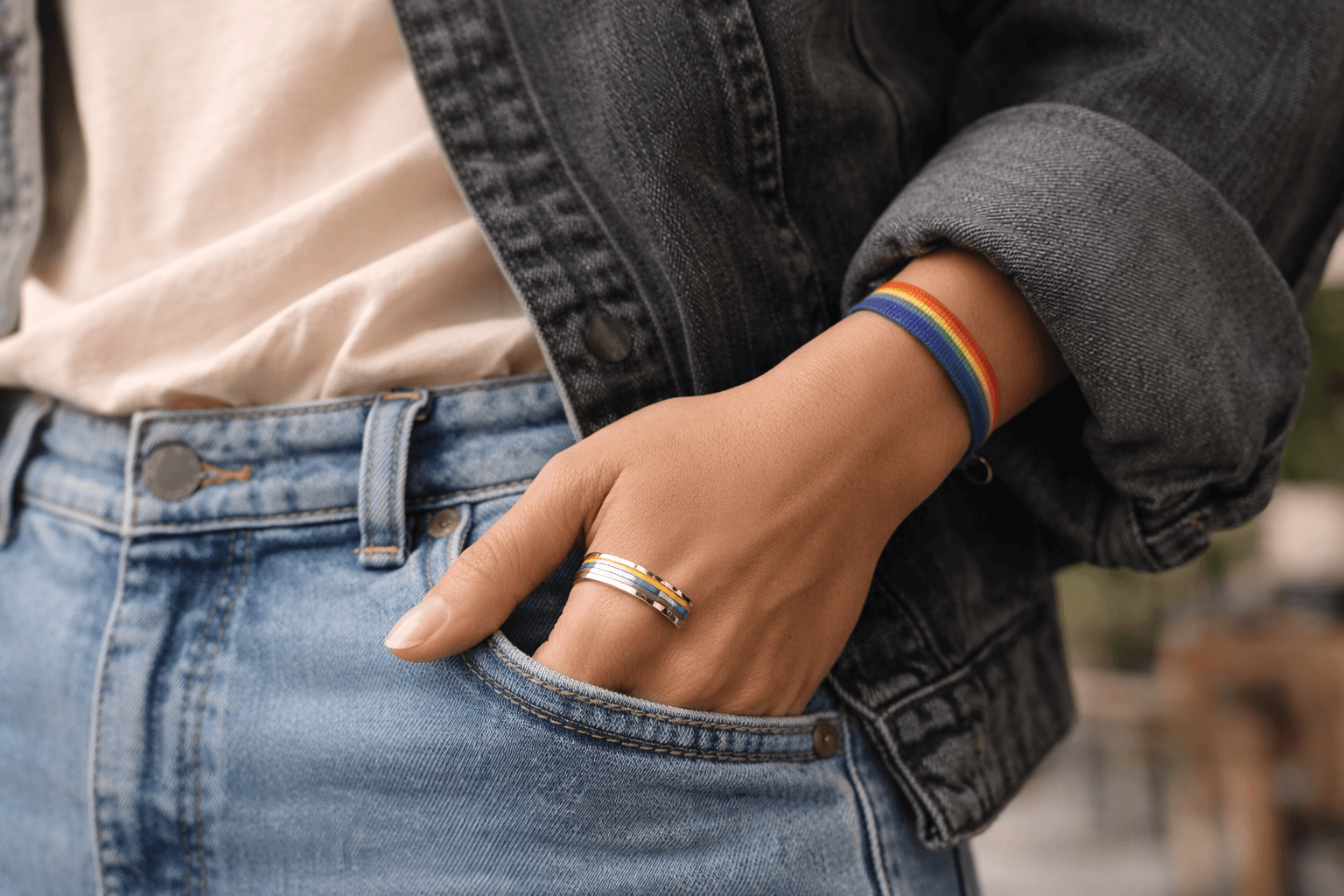 Bague au pouce LGBT