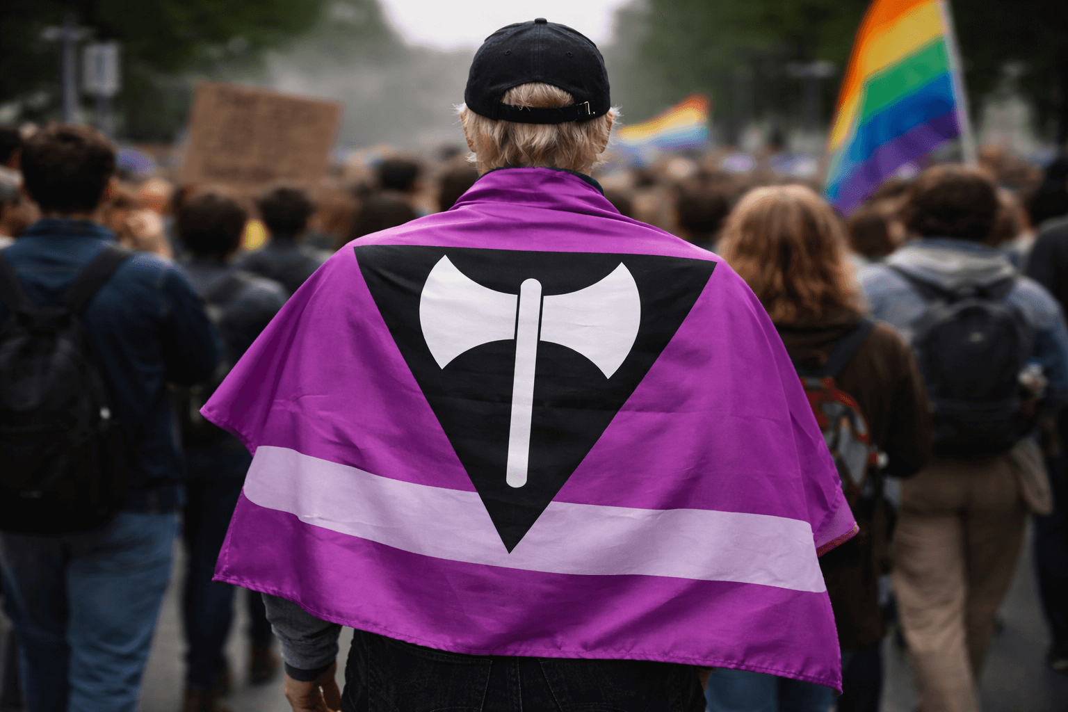 Drapeau lesbienne