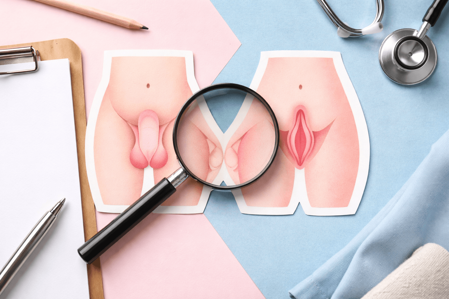 Personne née avec les deux organes génitaux