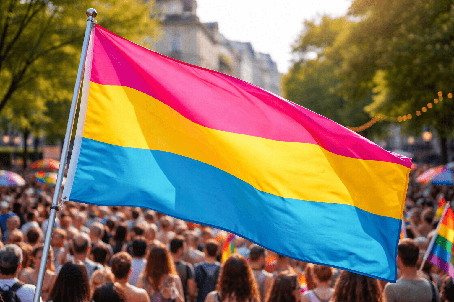 Drapeau pansexuel