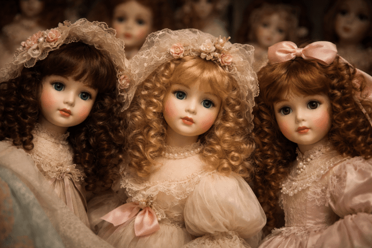 Les poupées d'autrefois