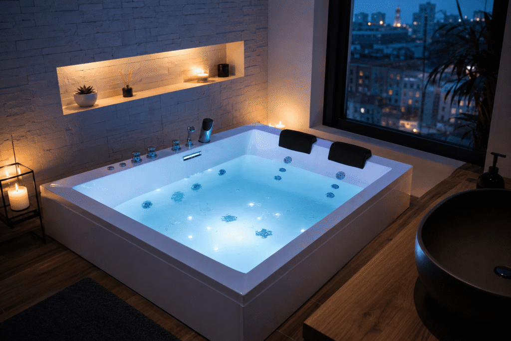 Baignoire balnéo