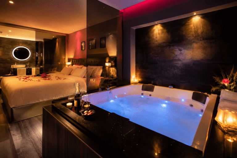 Hôtel avec jacuzzi privatif